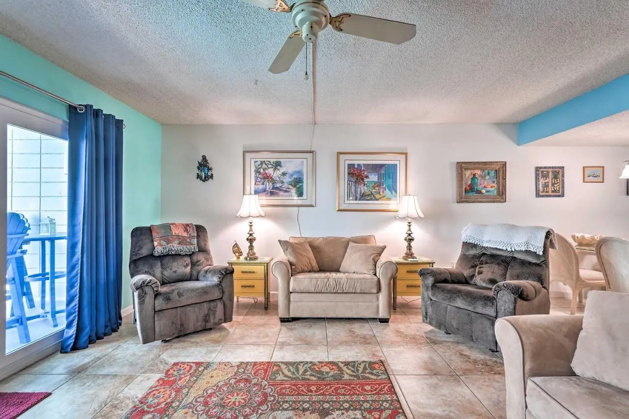 Apartment Condo With Views And Balcony On Panama City Beach! United States